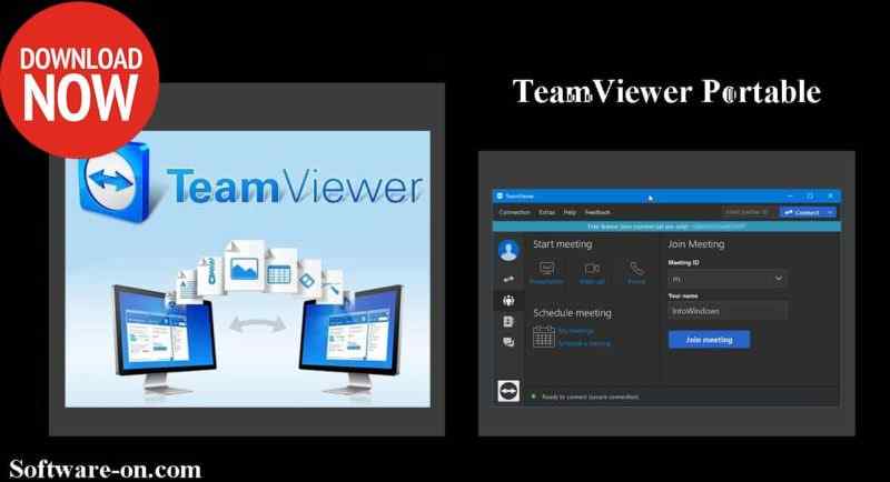 remote access tools download,remote connection network software,Remote Desktop access tools,remote connection manager software,TeamViewer Portable