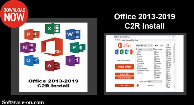 Office 2013-2024 C2R Install v7.7.7.3 instal the new for apple