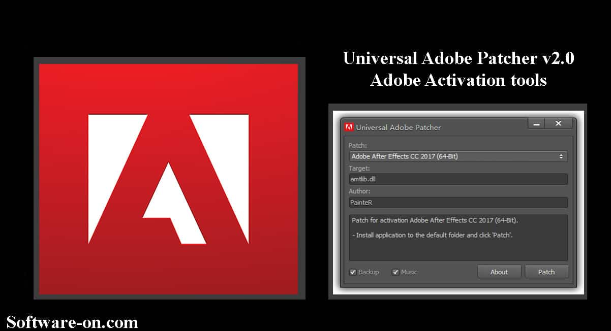 Universal adobe patcher как пользоваться