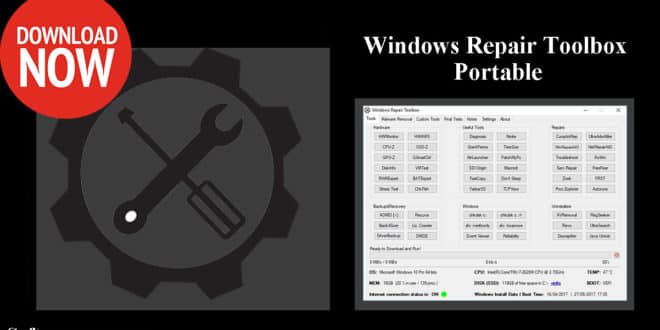 Windows Repair Toolbox Portable 2019 Download Link - Software ON