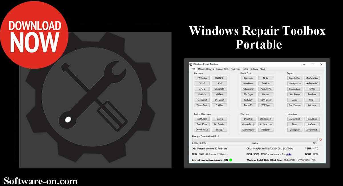 Windows Repair Toolbox 3.0.3.7 download the last version for ipod