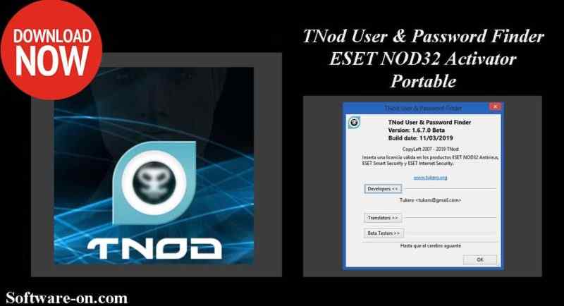 TNod User & Password Finder,TNod portable,download tnod activator,eset tnod activator,TNod