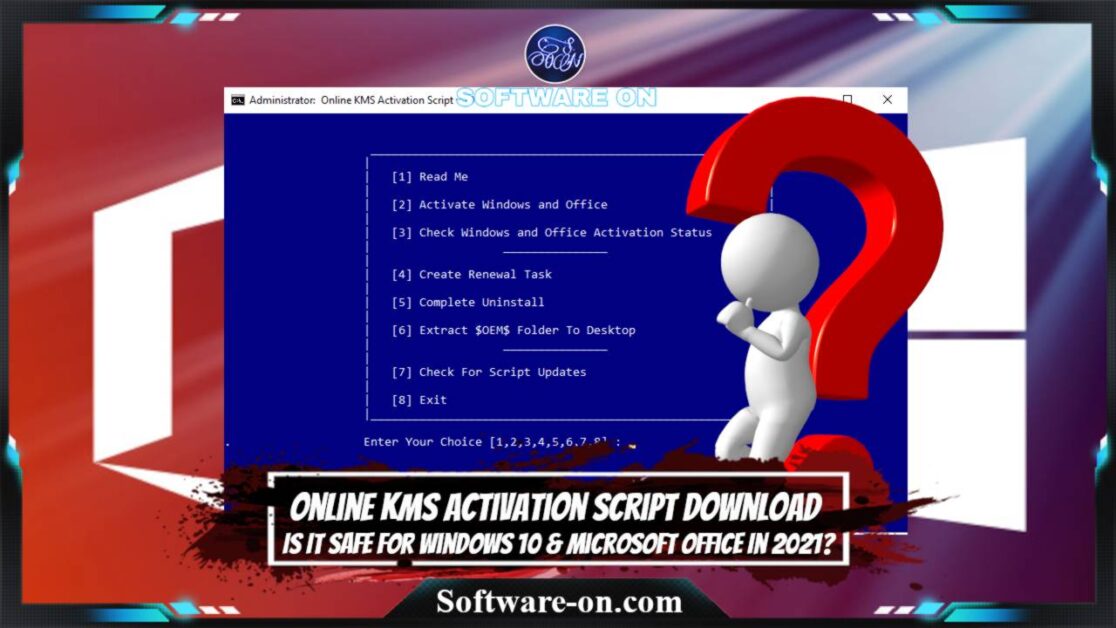 kms activation script increase count windows 10