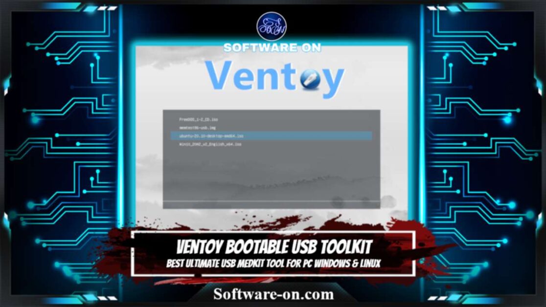 Ventoy Bootable USB Toolkit: Download Best Portable Ultimate USB Medkit Tool For PC Windows & Linux
